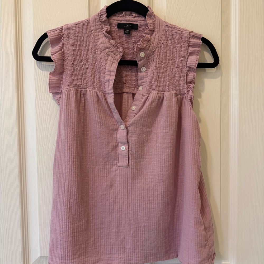 J. Crew Garden Top in Soft Gauze - Picture 3 of 9